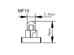 Luces para tablero de instrumentos MF15,16, 20, 21, 22